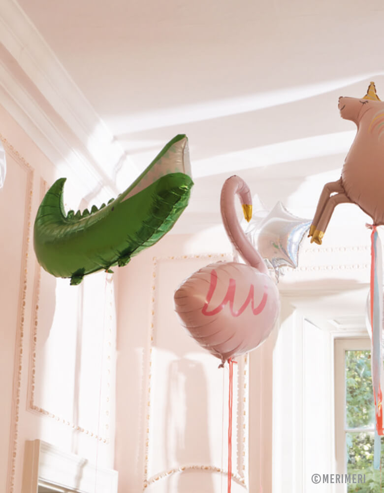 Crocodile Mylar Balloon