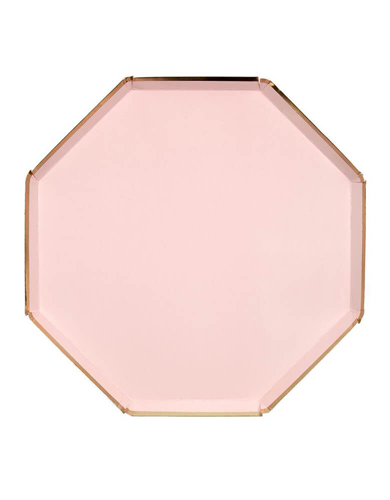 Meri Meri 10.25 inches Pale Pink Large Dinner Plates Set of 8