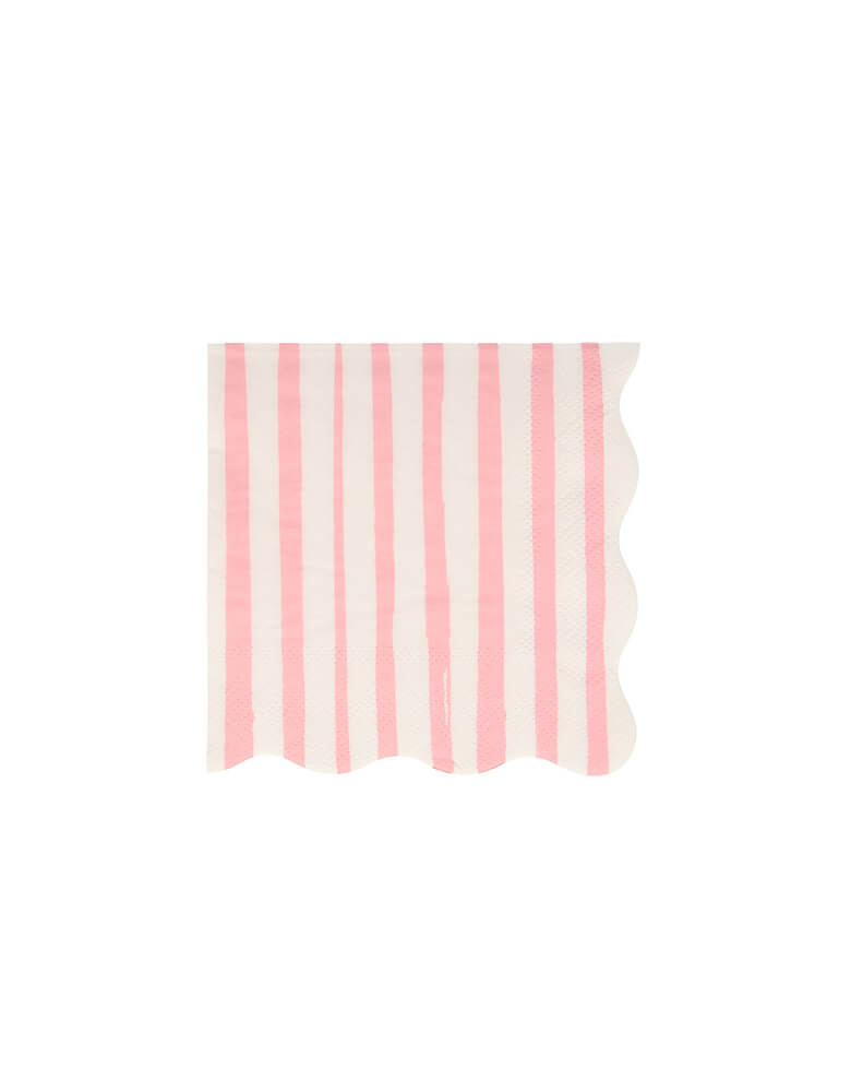Meri-Meri-5" Pink-Stripe-Small-Napkins