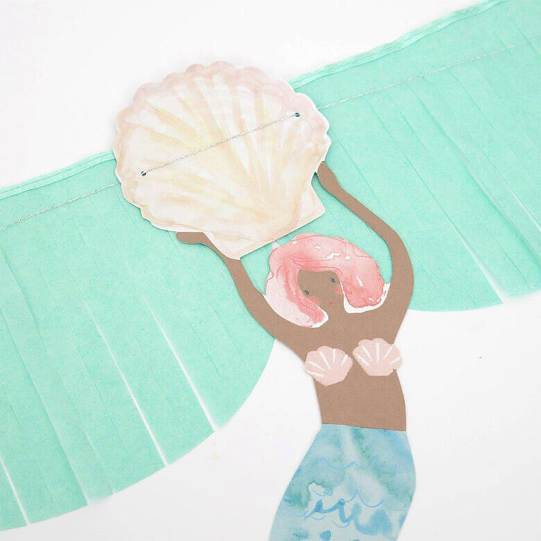 Mermaid Fringe Garland