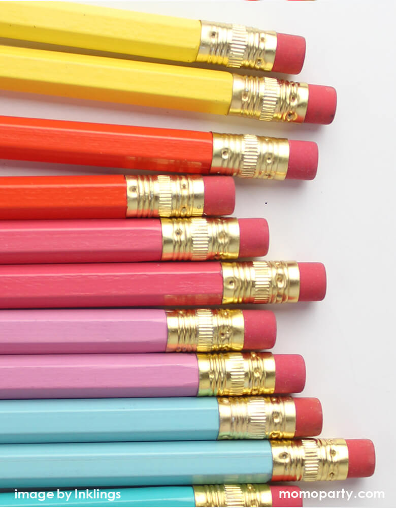 Rainbow Mini Pencils (Set of 12)