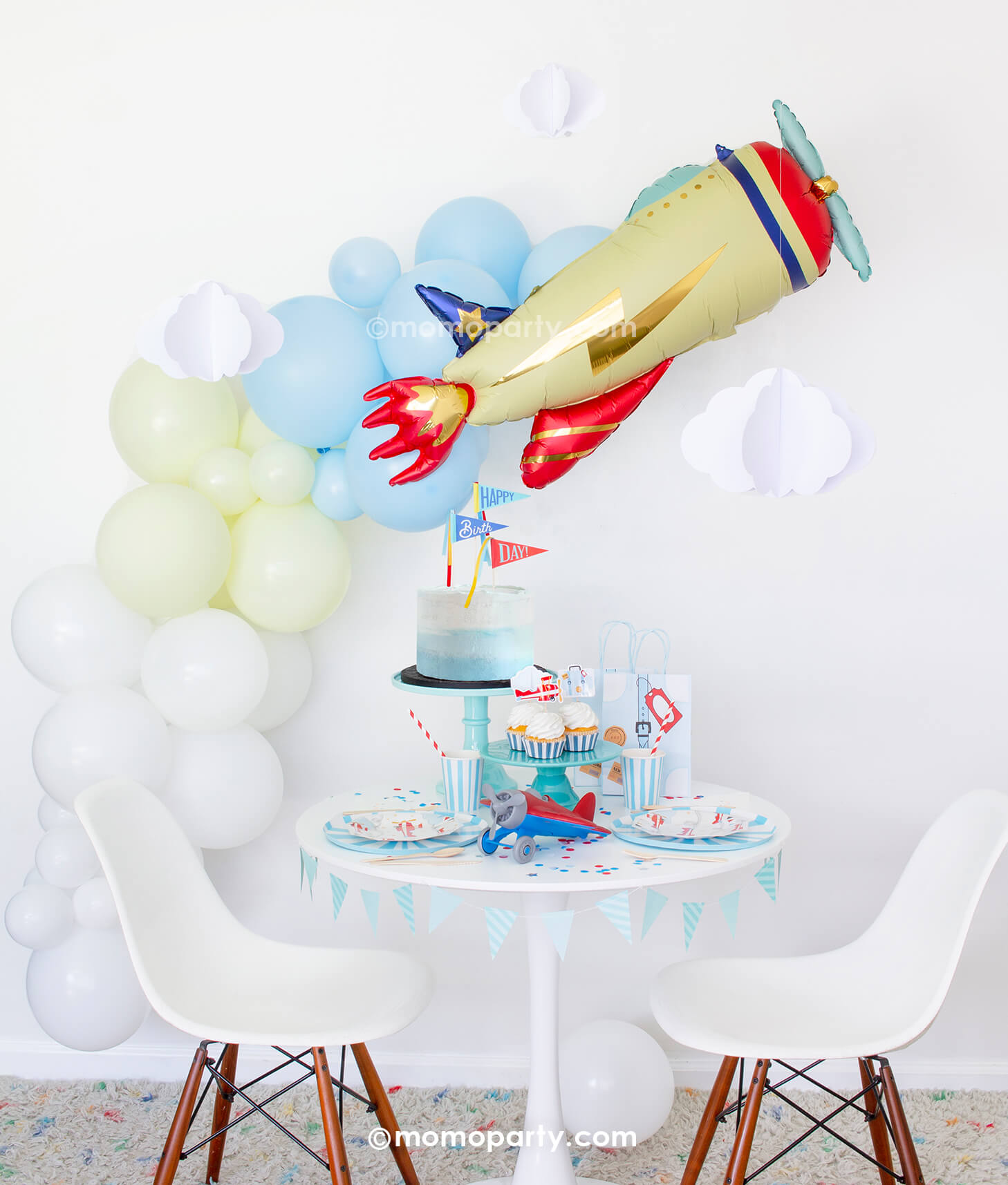 Airplane Party Bags (Set of 8)