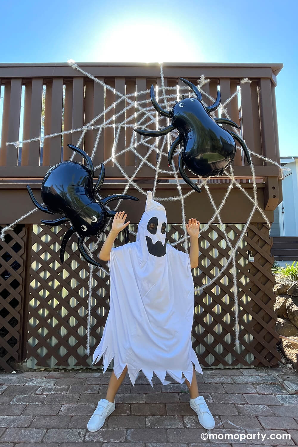 Giant Spider Foil Balloons (Set of 3)