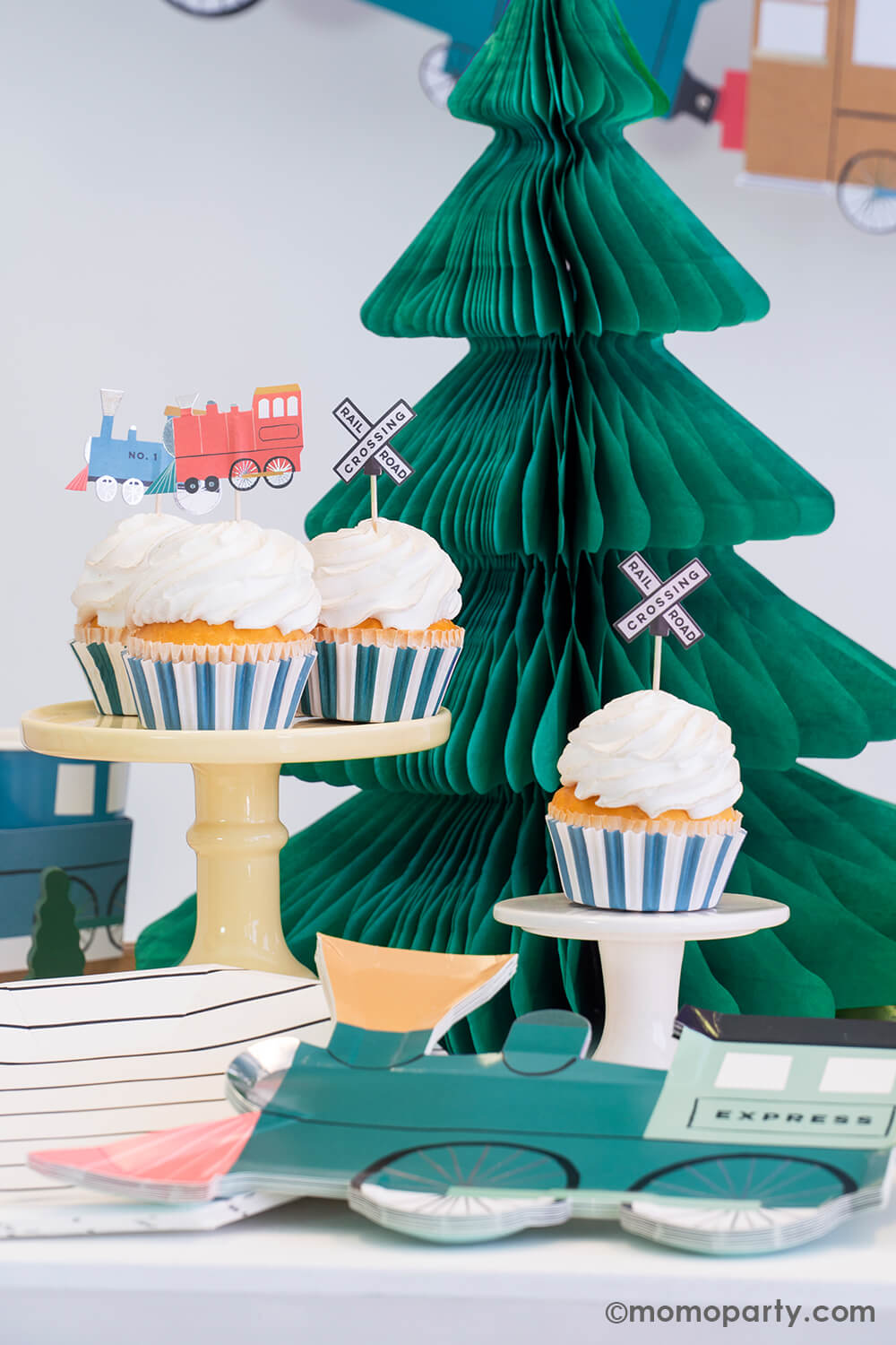 Train Cupcake Kit (Set of 24)