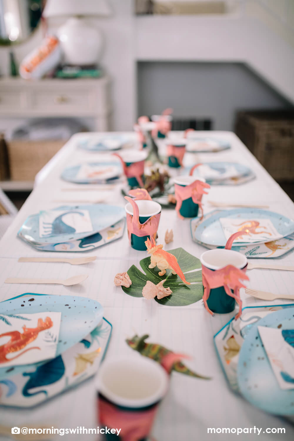 Dinosaur Kingdom Dinner Plates (Set of 8)