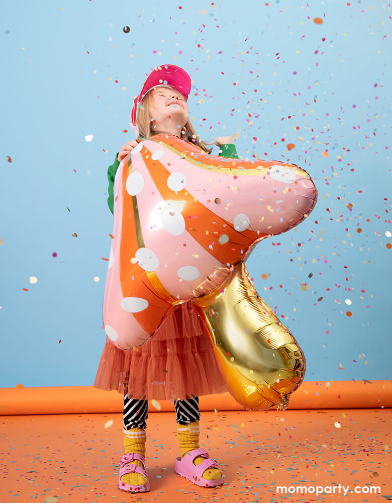 Mushroom Foil Mylar Balloon