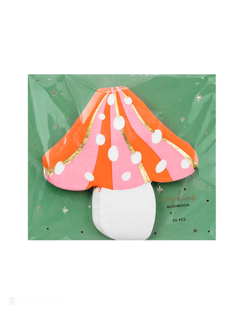 Mushroom Napkins (Set of 20)