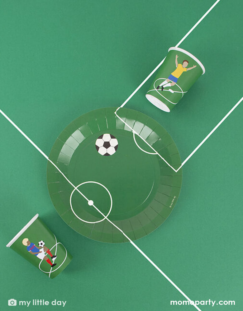 Chelsea FC Official Party Plates (8pk) – Boys' Soccer Theme, Blue, Kids' Birthday