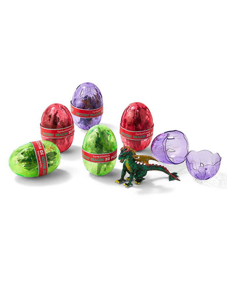 Mystery Dragon 3D Puzzle in Egg by Two's Company