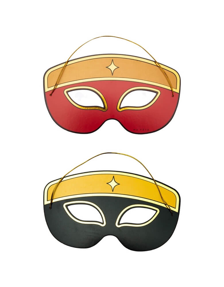 Ninja Party Masks (Set of 8)