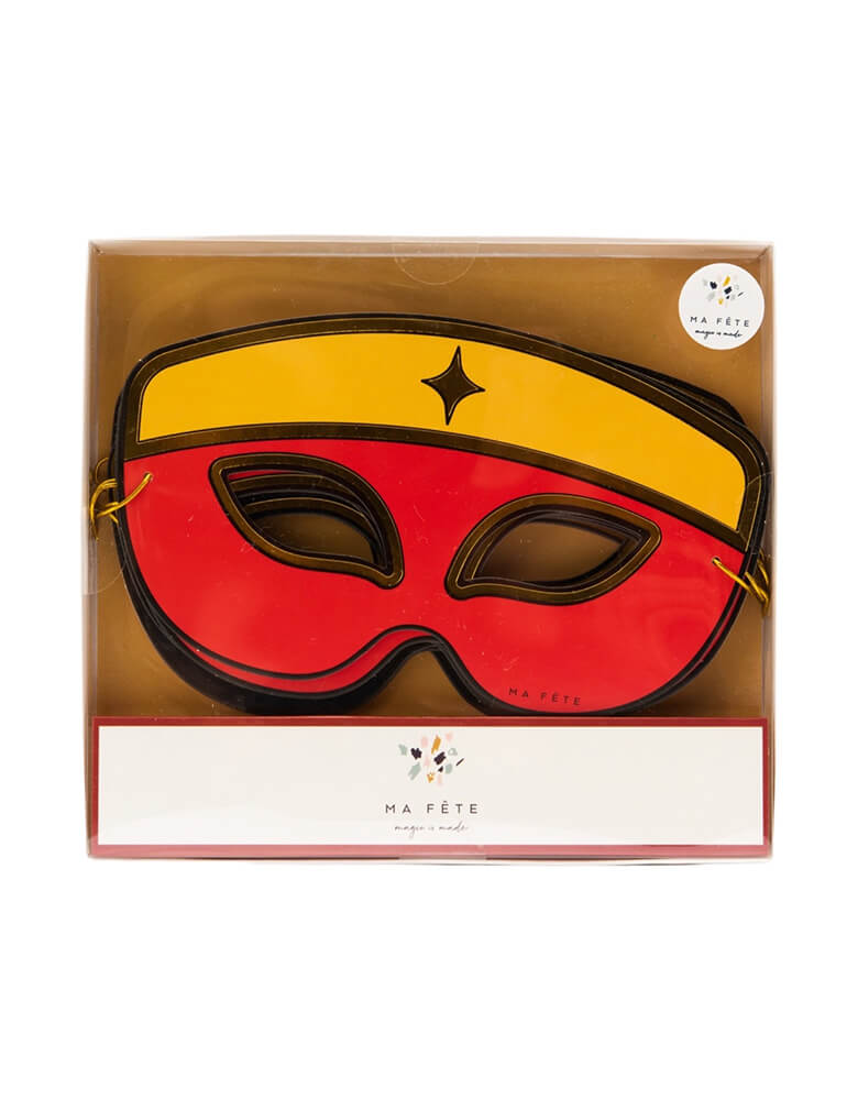 Ninja Party Masks (Set of 8)