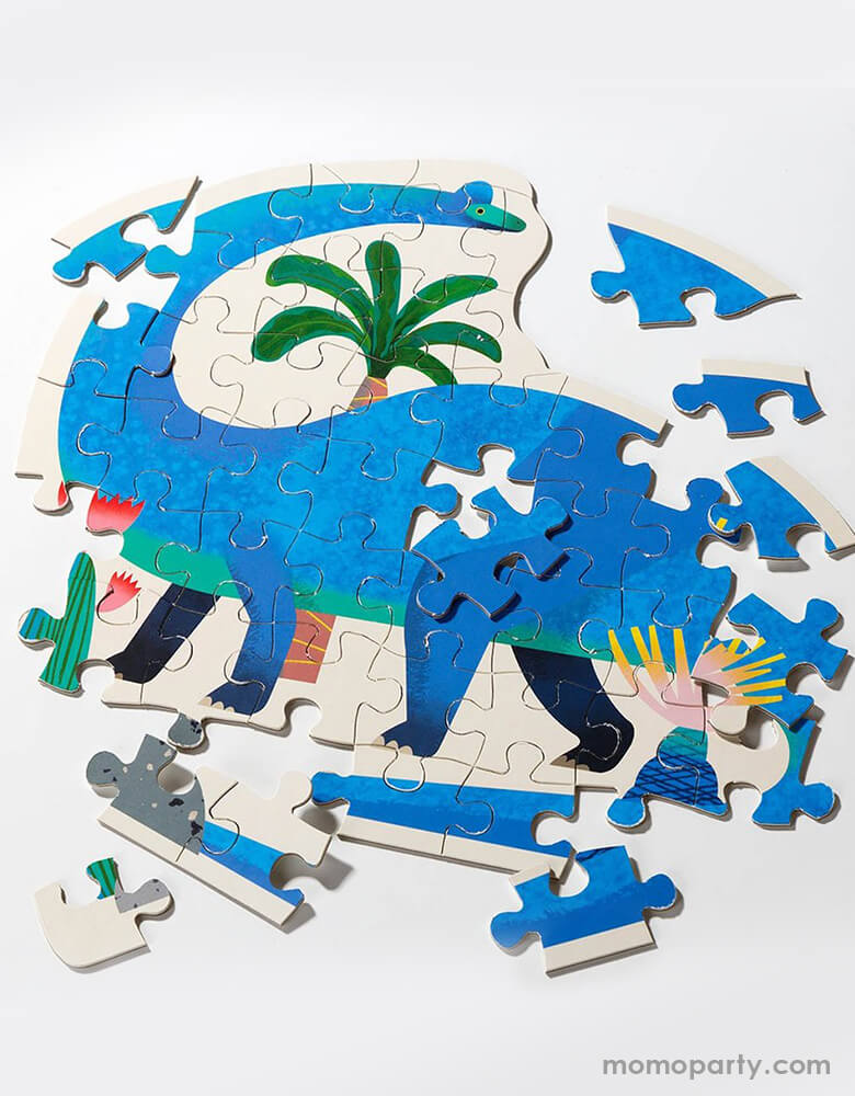 Party Dinosaur Brachiosaurus Shaped Puzzle