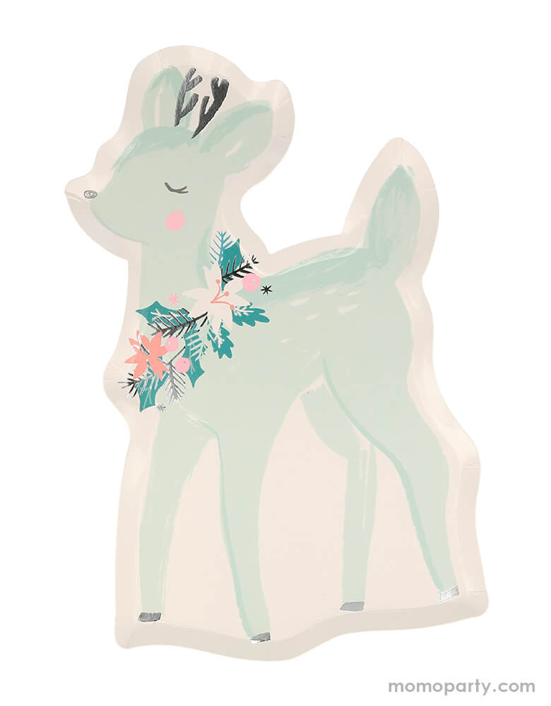 Pastel Deer Plates (Set of 8)
