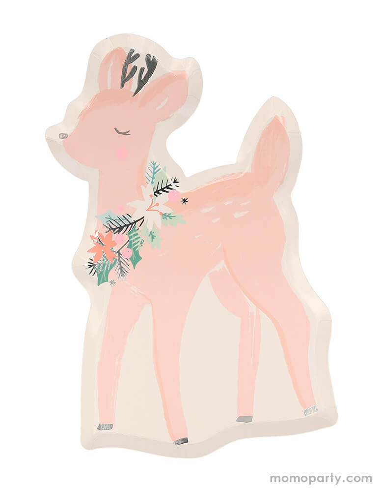 Pastel Deer Plates (Set of 8)