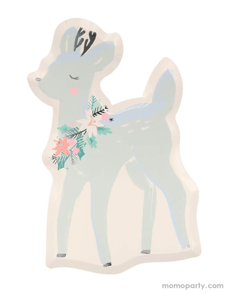 Pastel Deer Plates (Set of 8)
