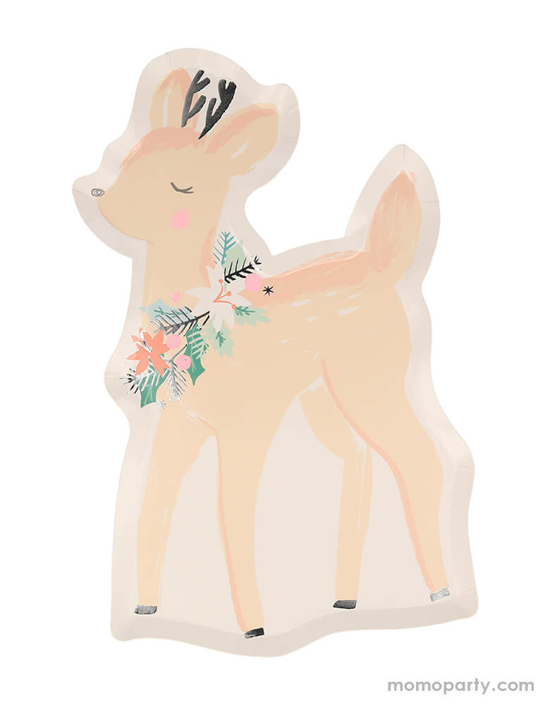 Pastel Deer Plates (Set of 8)