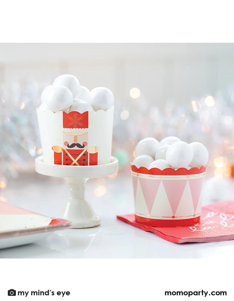 Nutcracker Soldier & Drum Food Cups (Set of 50)