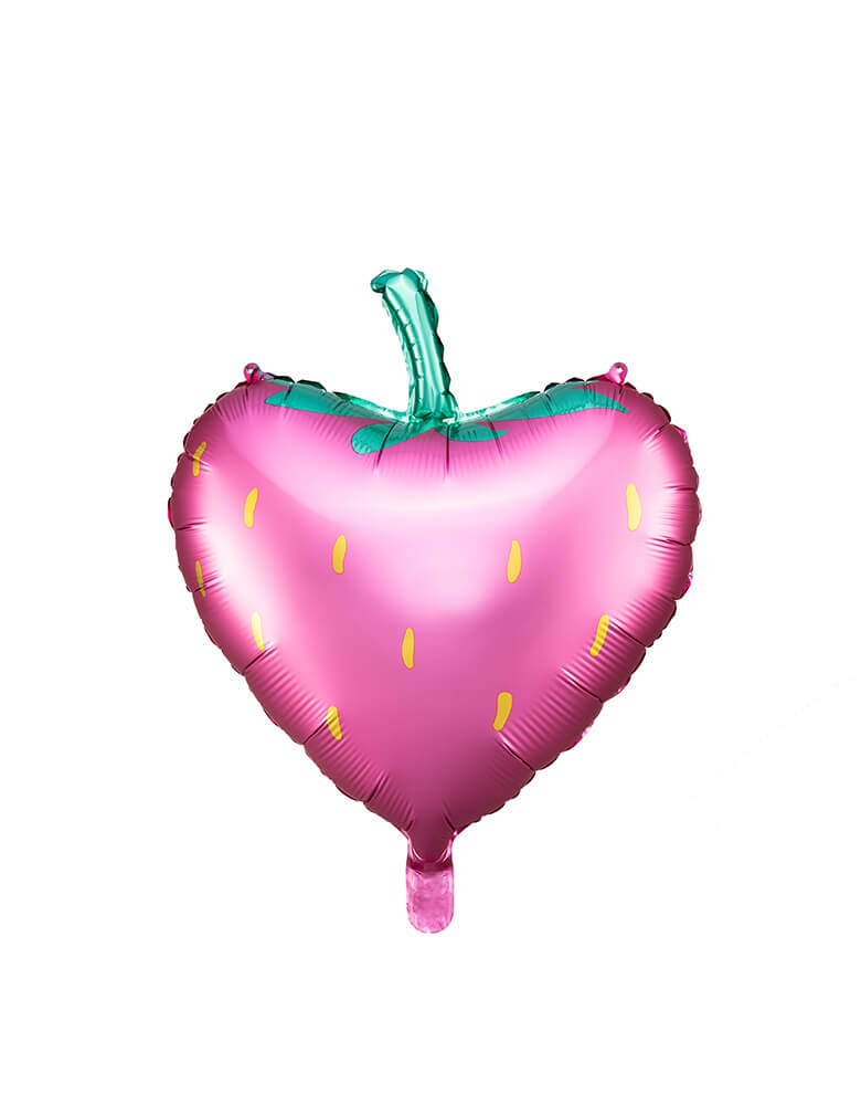 Pink Strawberry Foil Balloon