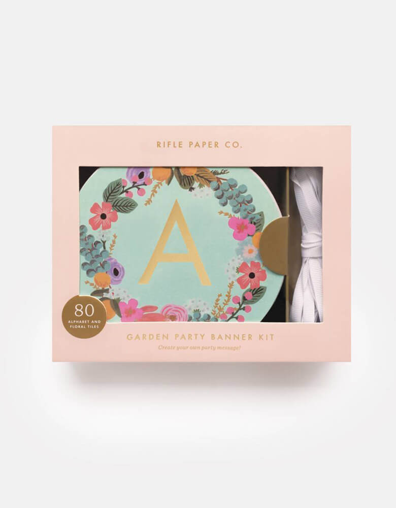 Rifle-Paper_Garden-Party-Letter-Garland set in a box