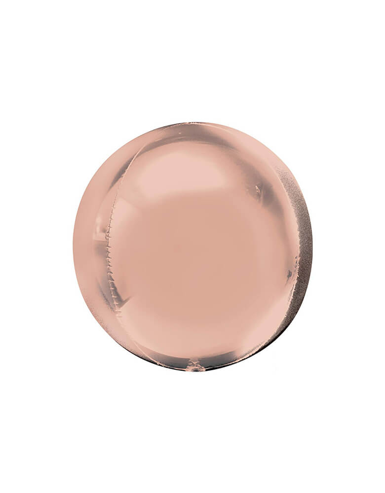 Rose Gold Orbz Foil Balloon