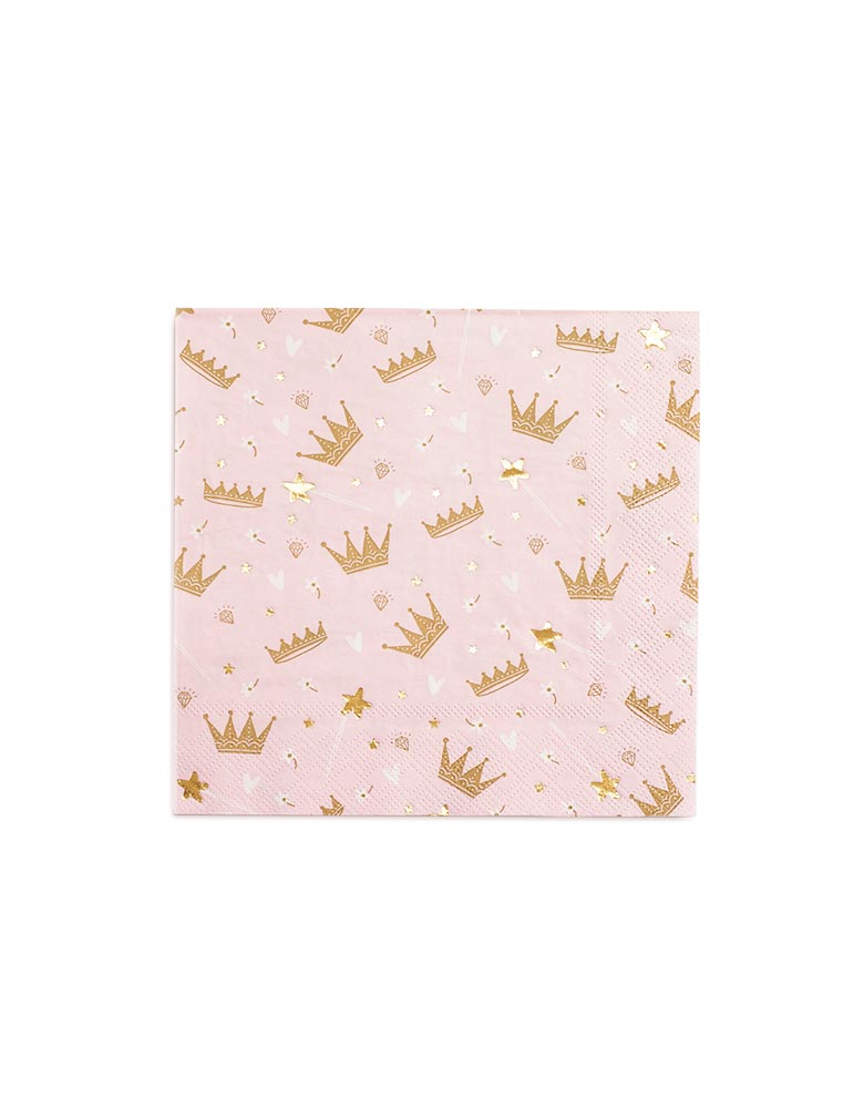 Sweet Princess Napkins (Set of 16)