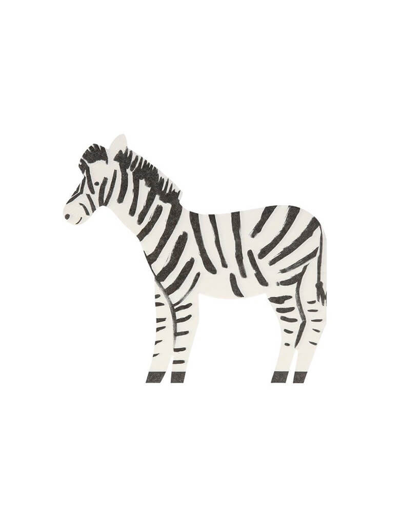 Meri Meri Safari Zebra Napkins