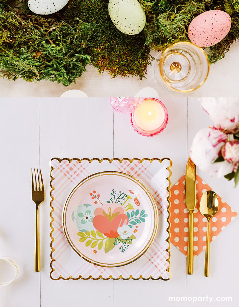 Garden Party Floral Plates