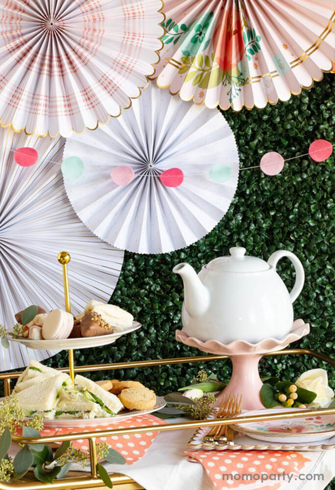 Garden Party Floral Plates