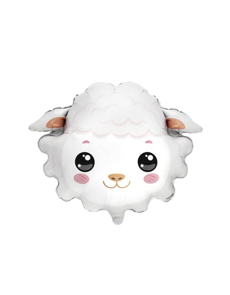 Party Brands - 23 inches Sheep Head Foil Mylar Balloon