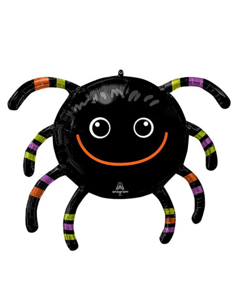 Anagram Balloons Smiley Spider Foil Mylar Balloon