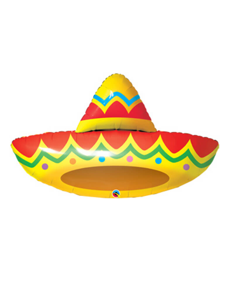 Qualatex Sombrero 41" Foil Mylar Balloon