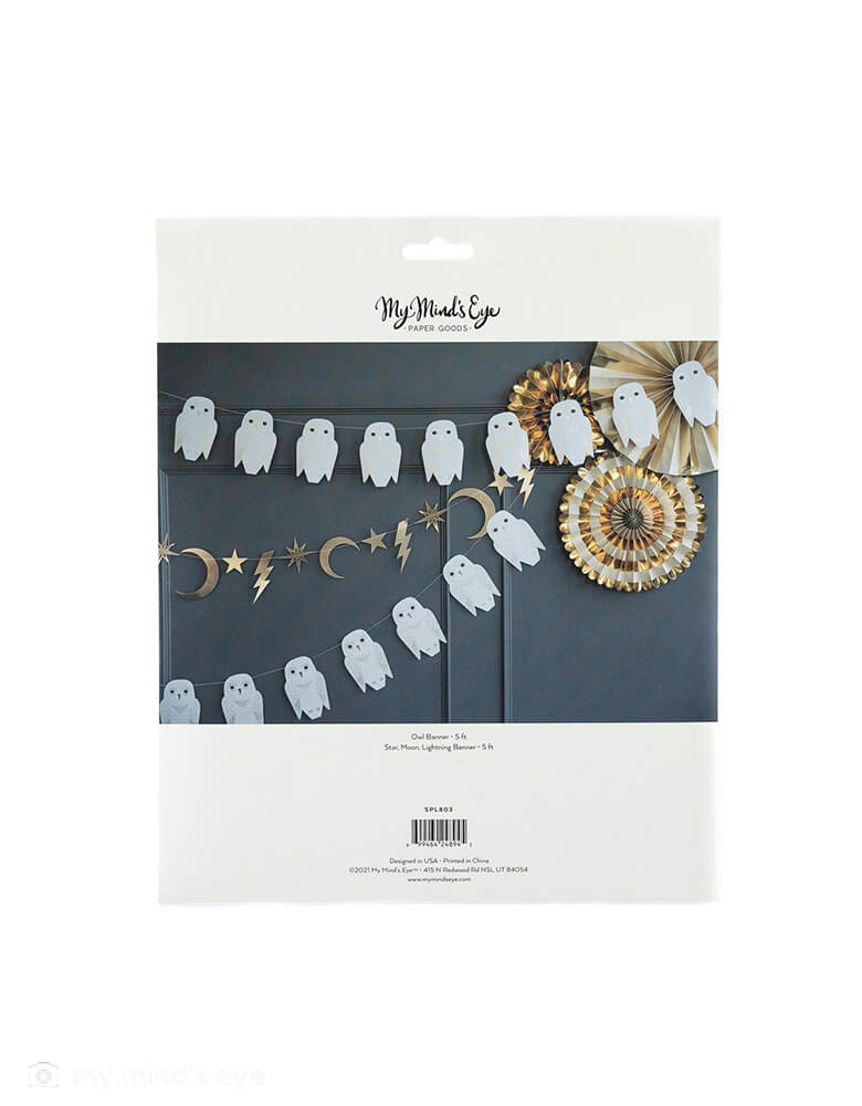 Spellbound Owl Banner Set