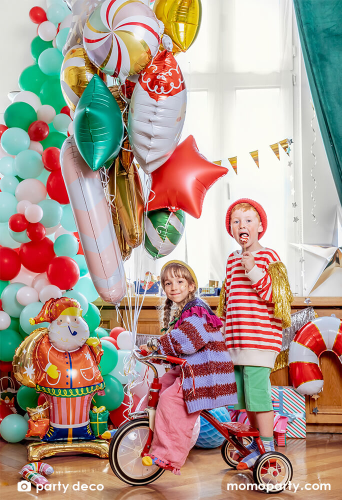 Standing Santa Foil Balloon