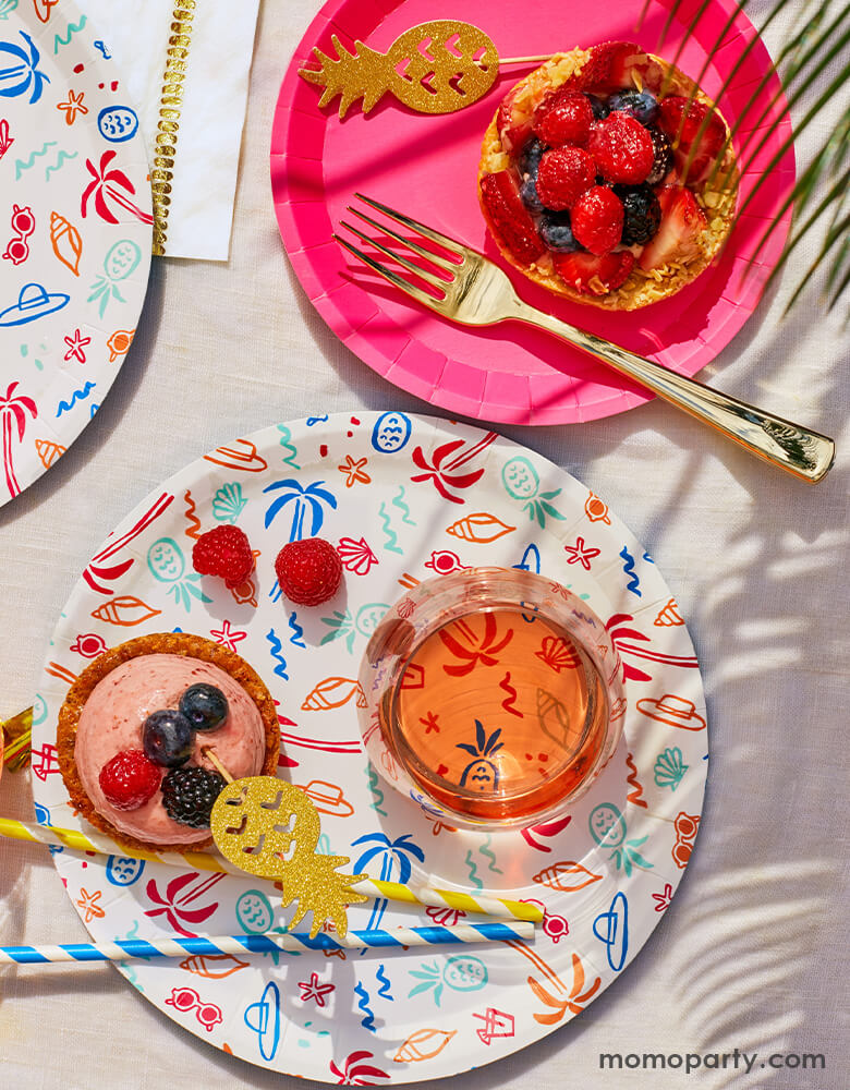 Beach Vibes Large Plates (Set of 10)