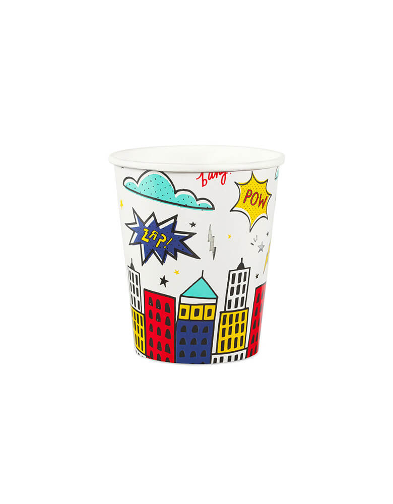 Superhero Party Paper Cups