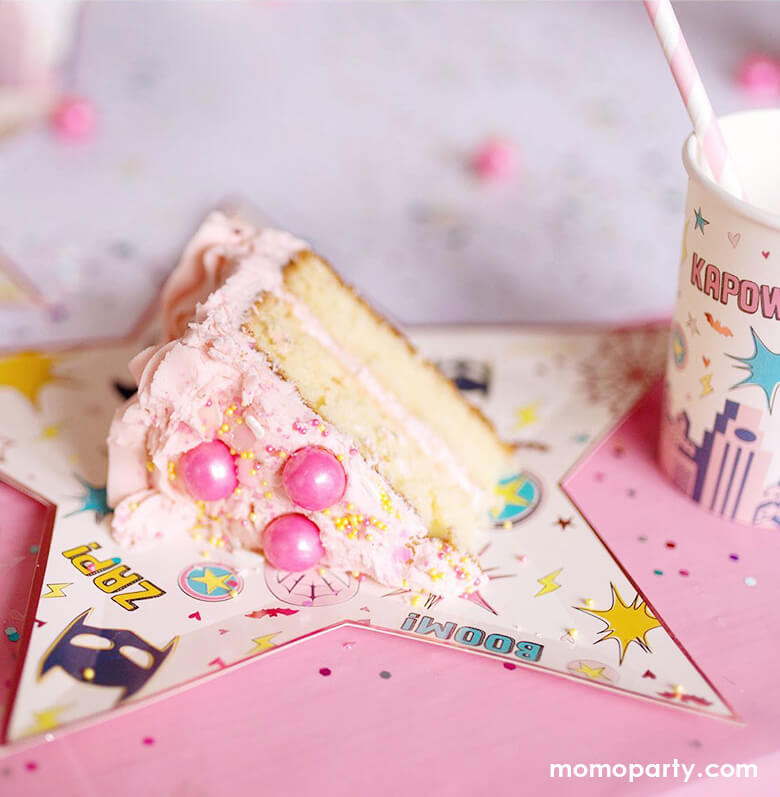 Superhero Star Plates (Set of 8)