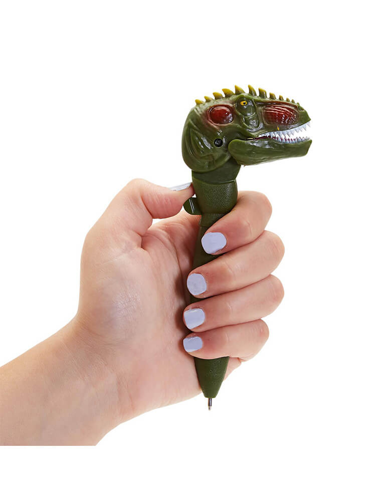 T-Rex Dinosaur Pen with Movable Head and Jaws