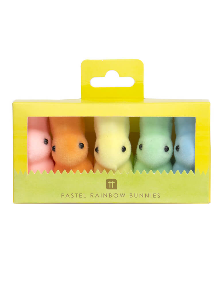 Truly Bunny Mini Pastel Bunnies (Set of 5)