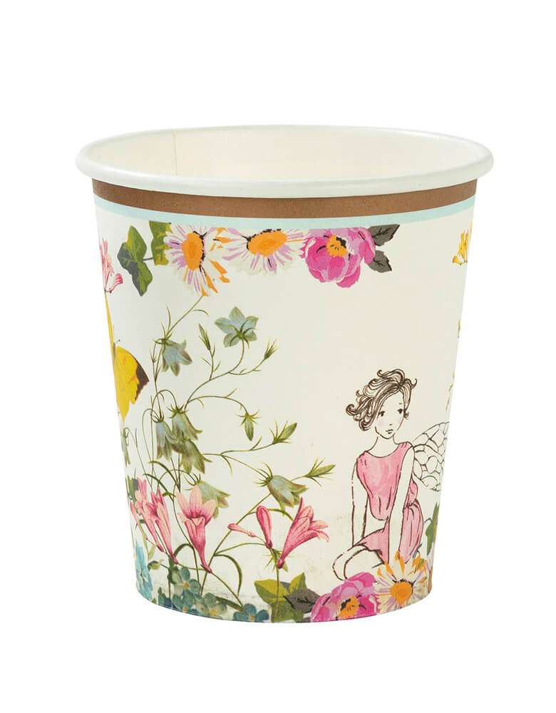 Truly Fairy Paper Cups with Butterflies (Set of 12)