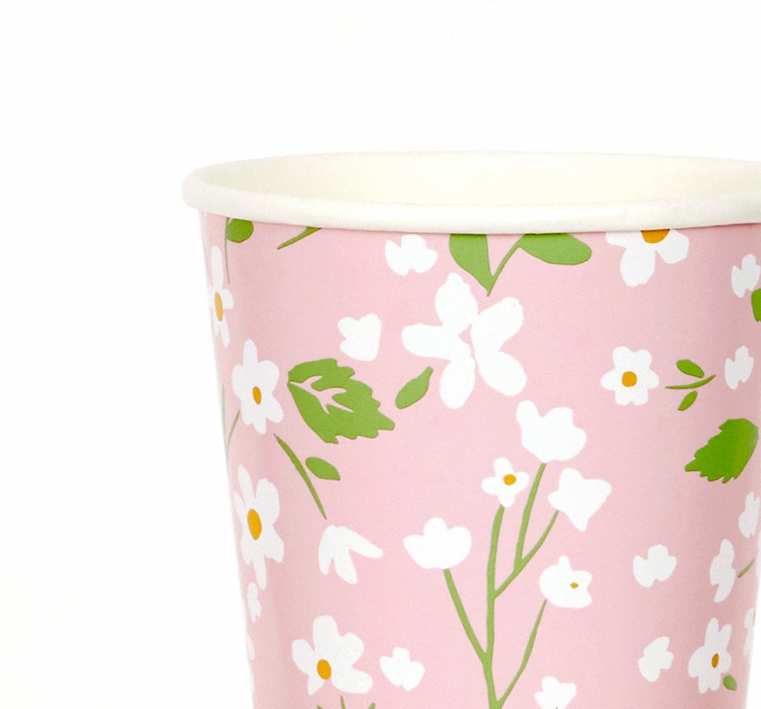 Ditsy Floral Cups (Set of 12)