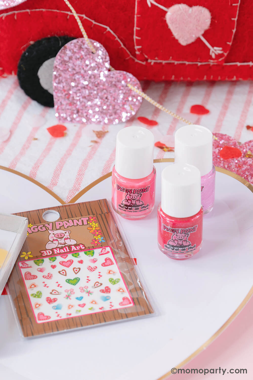 Piggy Paint Nail Polish Gift Set - Kisses + Wishes