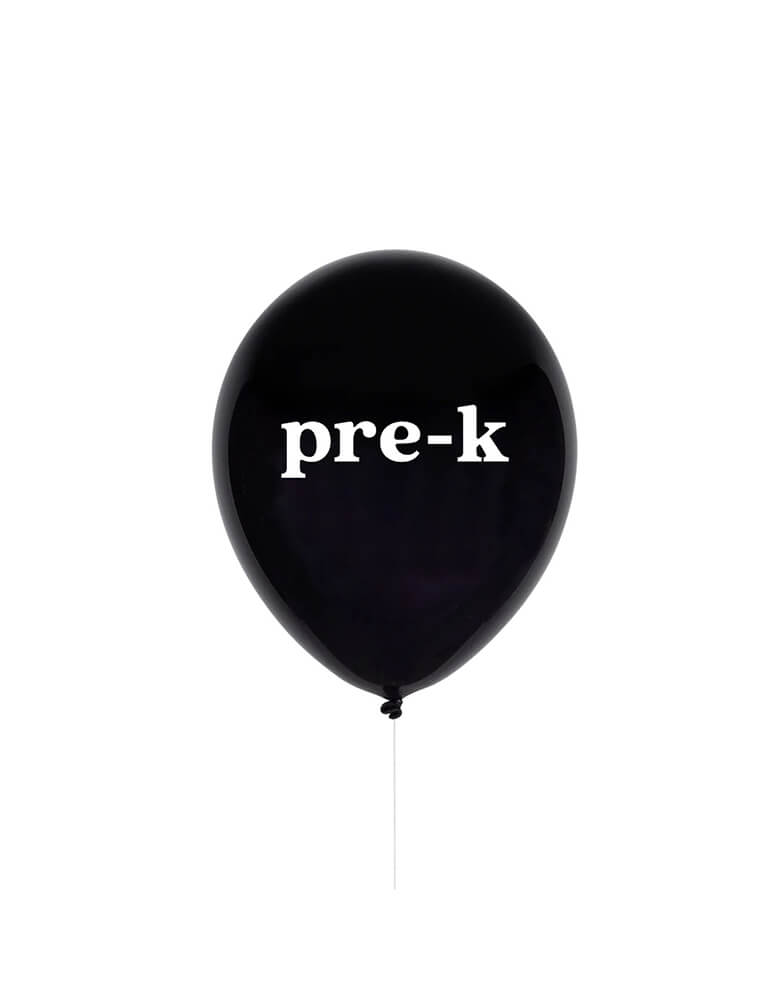 Studiopep 11" Preschool Latex Balloon in black